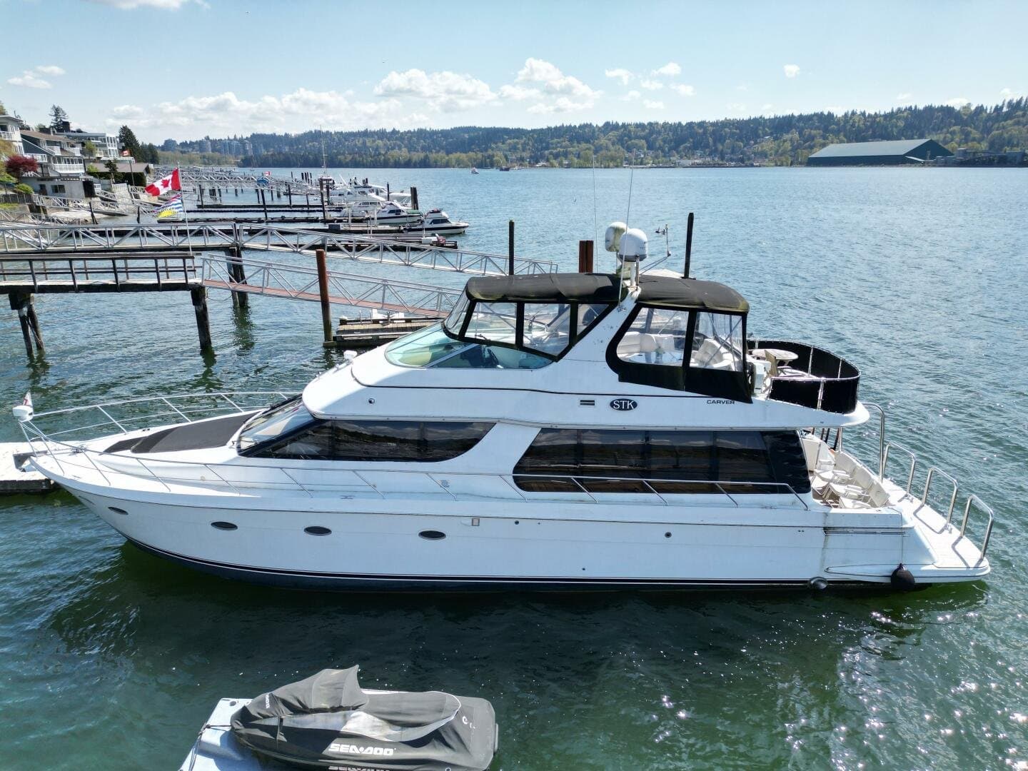 2001 Carver 570 Voyager Pilothouse