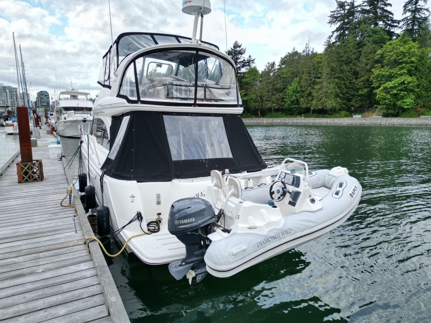 2006 Meridian 411 Sedan Bridge