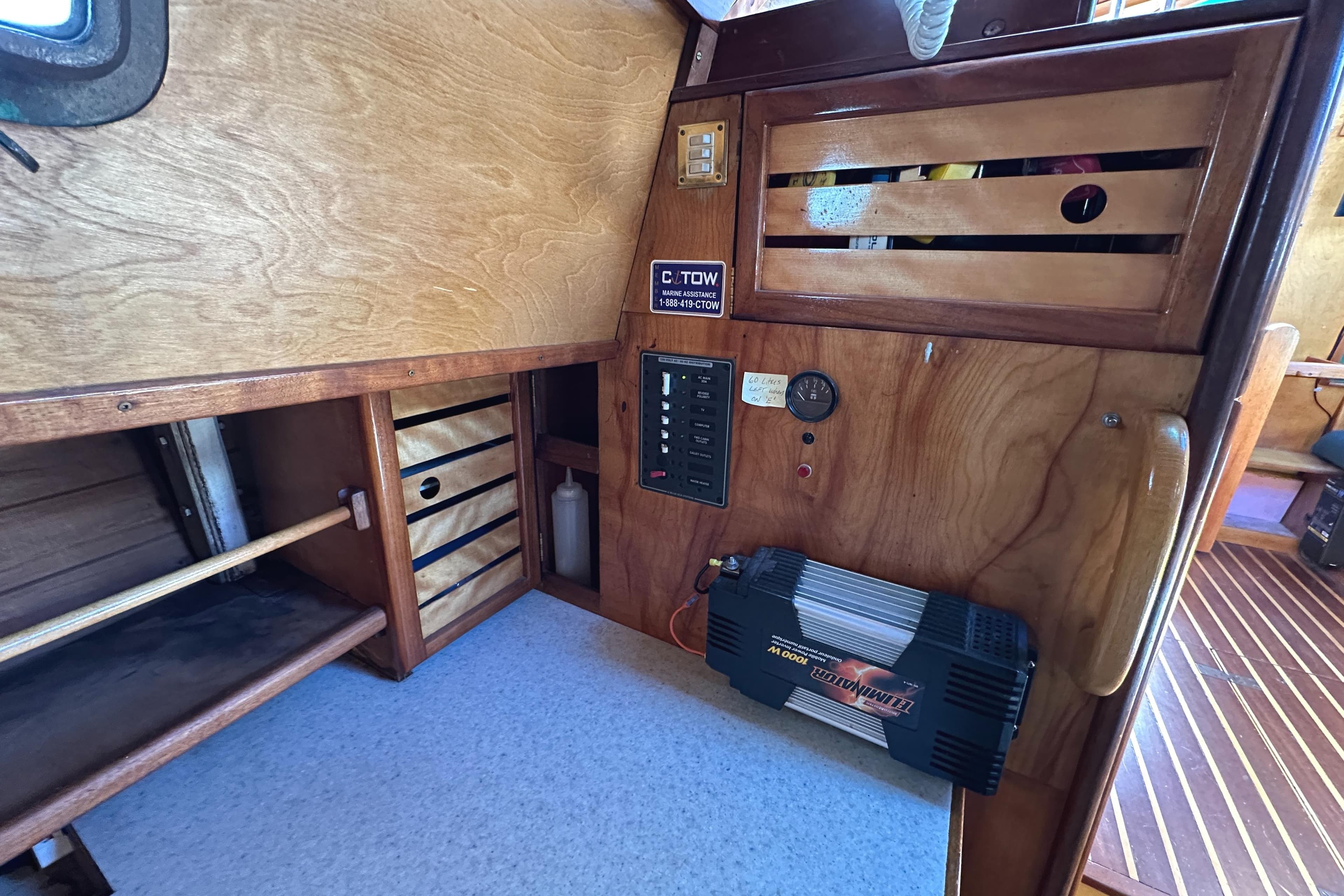 1979 Truant 33 Offshore Pilothouse Sailboat