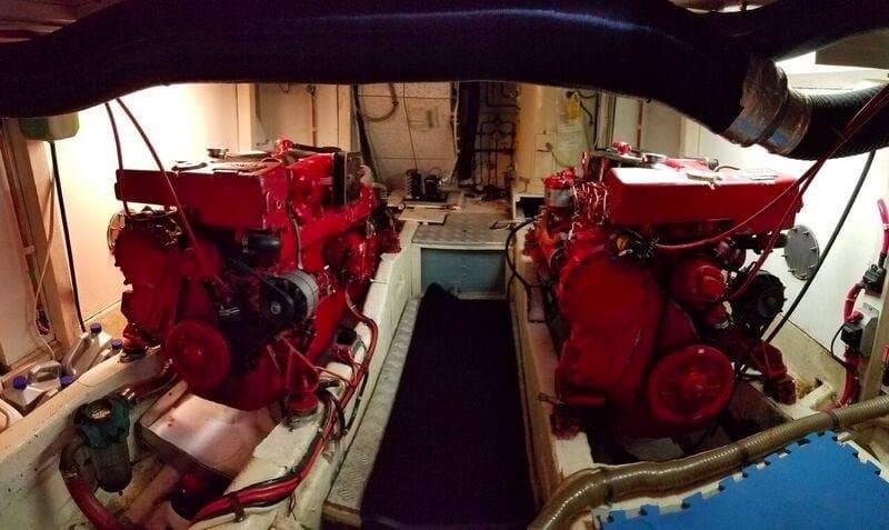 1986 Island Gypsy 44 aft cabin