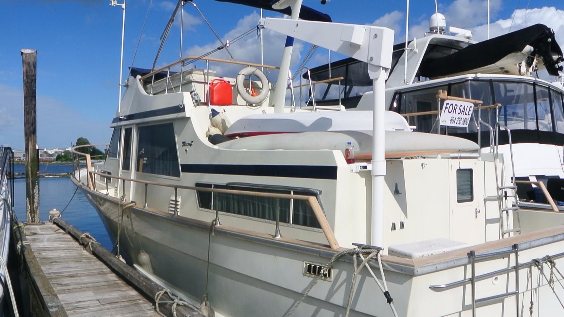 1977 Tollycraft 48 Cockpit Motor Yacht