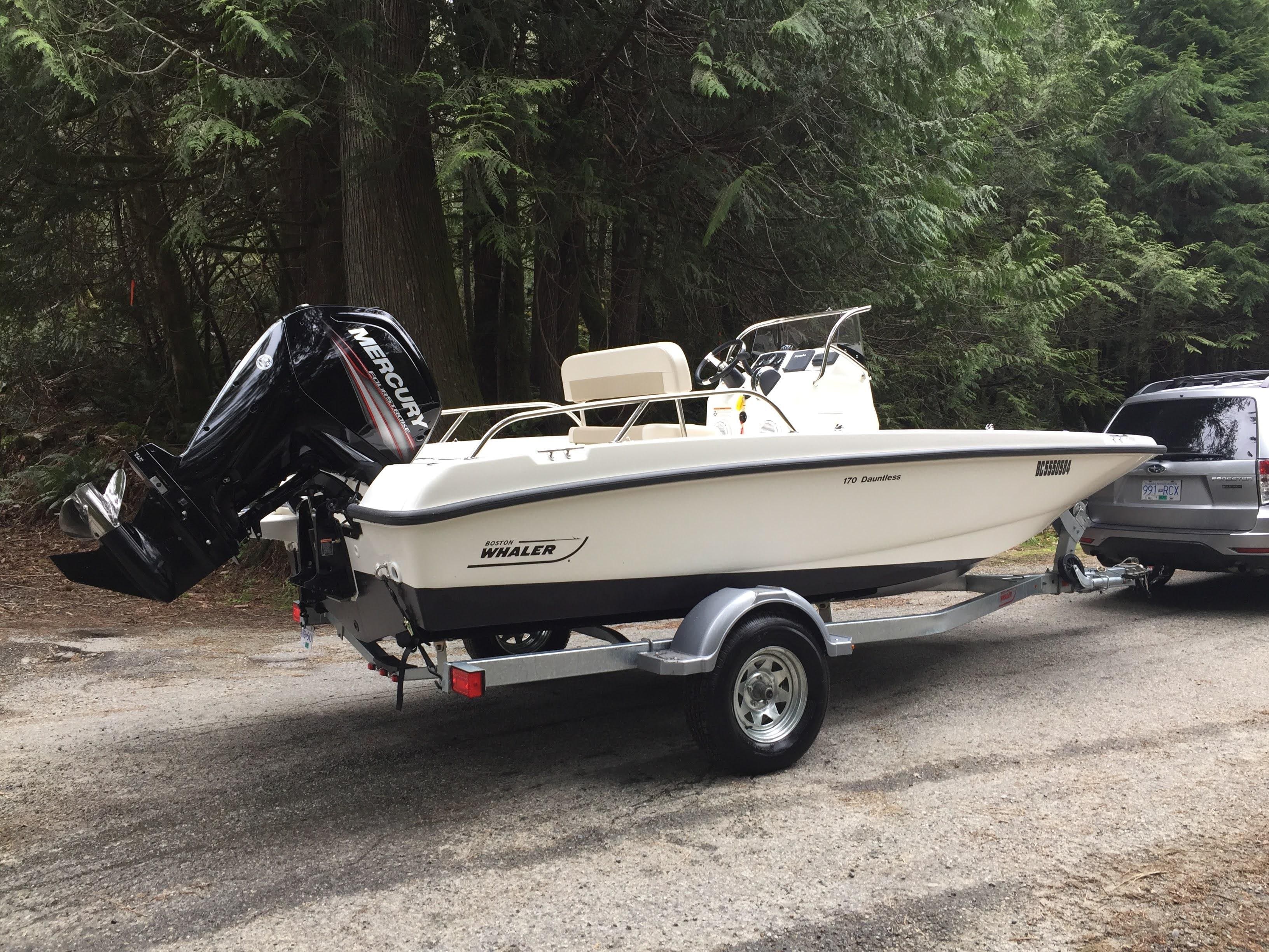 2017 Boston Whaler Dauntless 17