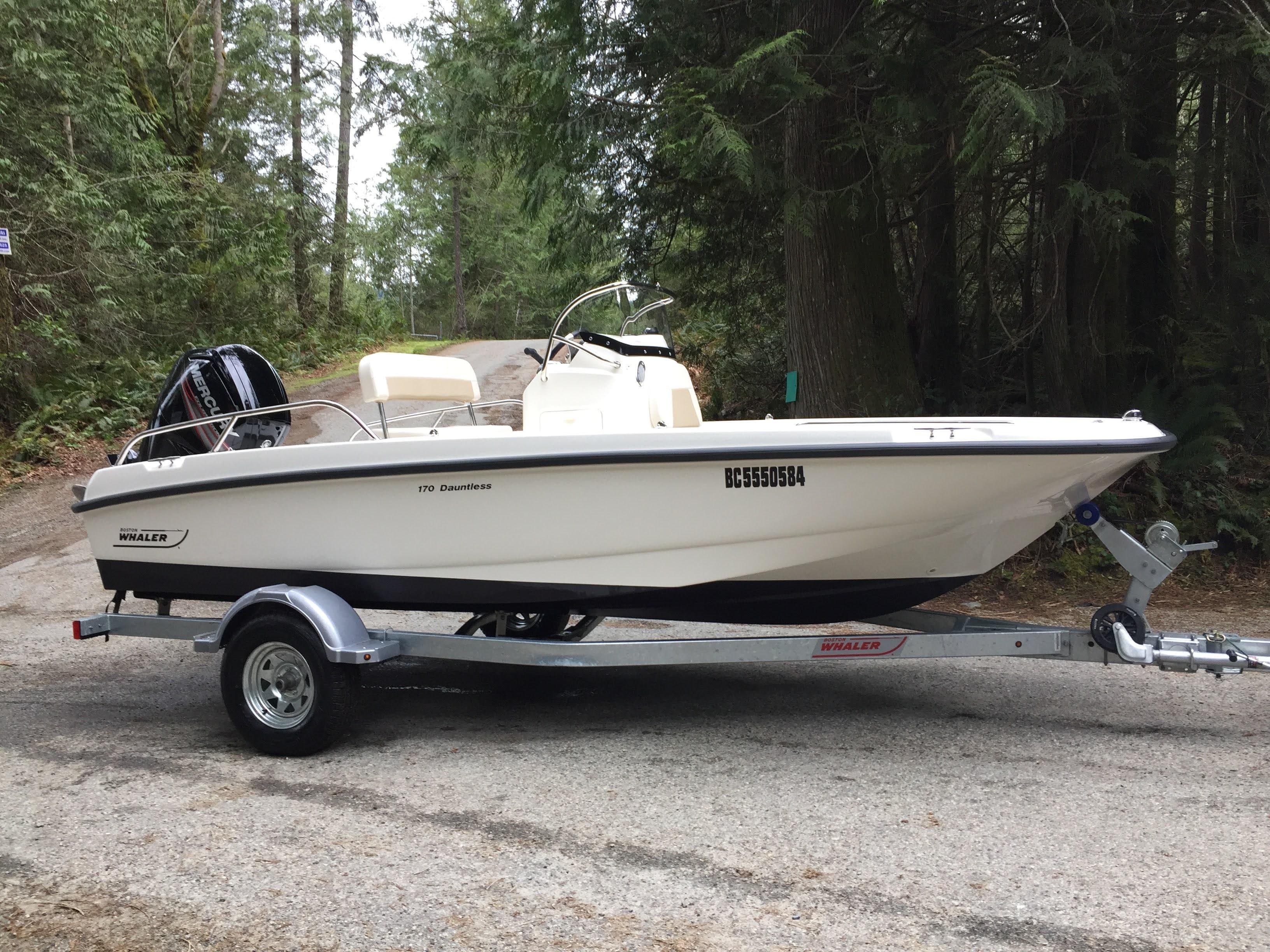 2017 Boston Whaler Dauntless 17