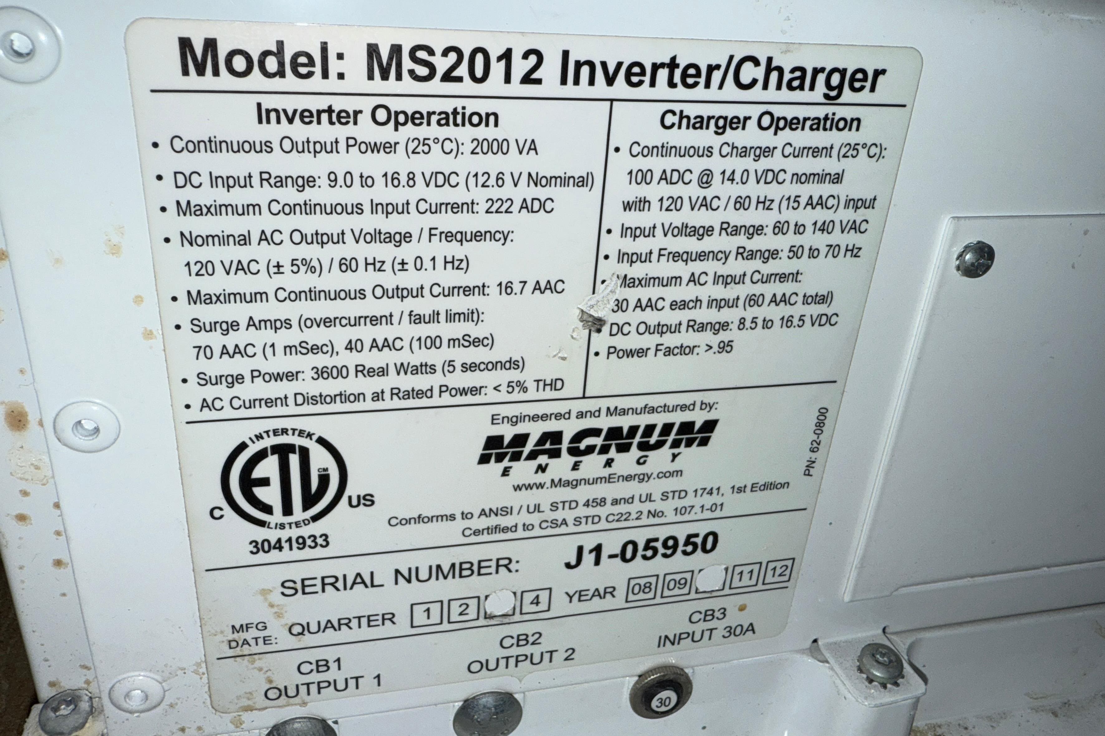 2006 Mainship 34 Trawler